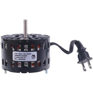 Bathroom Fan Vent Motor 86933 40933 Compatible with Nutone Broan Direct Quieter Operation Enhanced Airflow JA2B104N 115V 1/50HP 1550RPM