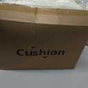 Chair Cushions for Dining Chairs, Tufted Memory Foam Chair Pads with Non-Slip Backing, Kitchen Seat Cushions with Ties, Washable Seat Pads Set, 2 PCS