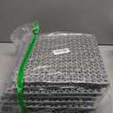 ToLanbbt Modular Interlocking Cushion 12P 11.8" x 11.8" Interlocking Rubber Floor Drain Holes Non-Slip Splicing Drainage Mats for Deck, Shower, Kitchen, Drain Pool, Sauna Bath, Indoor Outdoor (Grey)