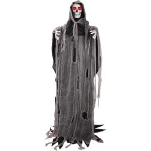 Haunted Hill Farm 7.1-Ft. Reaper Halloween Animatronic