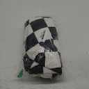 HOMRITAR Black and White Baby Blanket for Boys Ultra Soft Warm Lightweight Toddler Blanket with High Contrast Checkered, 3D Double Layer Fleece for Newborn Visual Touch Sensory 30x40 Inch