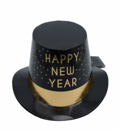 Seasonal Celebrations New Years Eve Paper Hats Twin Pack