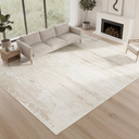 Washable Rugs 2×3 Area Rugs for Living Room- Modern Abstract Rugs for Bedroom,Dining Room, Large Soft Low Pile Carpet with Non Slip Rubber Backing,Neutral Accent Nursery Rug(Light Brown Beige)