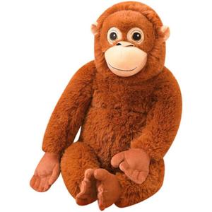 Djungelskog 64cm/25inch Orangutan, Gorilla Plush, Gorilla Stuffed Animal, Soft Plushies Pillow Gifts for Kids Girlfriend Birthday Christmas Day