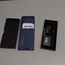 Fountain pen, luxury pen, Nice pen gift, pure copper heavy feel Office Executive Pen Smooth Writing Pens for Men Funcy Pens with Gift Case 10 black ink cartridges (Black)