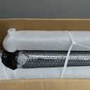 Outdoor Street Light Pole with Ground Cage & Base, 20FT 114+76mm