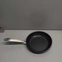 OXO Enhanced 8" Frying Pan Skillet, PFAS-Free Ceramic Nonstick, Durable Hard Anodized Cookware, Scratch Resistant, Stainless Steel Handle, Good Grips, Dishwasher Safe, Oven safe, Black
