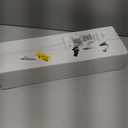 Grab Bar with Integrated Toilet Paper Holder for 2 Mega Rolls (Kitchen Paper Towel Holder or Bathroom Towel Bar), 16in Stud Mount, 250lbs Weight Support, Rustproof (Left, Brushed Nickel)