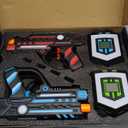 Squad Hero Rechargeable Laser Tag 360° Sensors + LCDs - Set of 4 - Easter Gift Ideas for Kids Teens and Adults Boys & Girls Family Fun - Cool Teenage Lazer Group Activity, Teen Gifts Ages 8+ Year Old