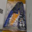 RJ45 Crimp Tool Kit Ethernet Crimping Tool Wire Crimper Stripper Cutter for Cat5e Cat6 Cat6a Pass Thrugh Connectors with 10 pieces Cat6 Connectors and 1 piece mini wire stripper