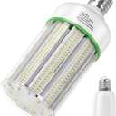 100W LED Corn Cob Light Bulb,Replace for 400 Watt Metal Halide HPS CFL HID lamp,5000K E39 Mogul Base,for Commercial and Industrial Lighting Bay Light Fixture Warehouse Workshop Gyms