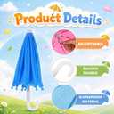 32 Pcs 1: 6 Scale Colorful Mini Umbrella for Decorations 11.8 Inch Cute Tiny Small Sunny Rainy Parasol Decor Miniature Umbrellas for Dolls Photography Props Home Supplies