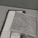 Cabin & Engine Air Filter Fit for Acura MDX 3.5L (2022-2025 2026), Honda Pilot 3.5L (2023-2025 2026) Activated Carbon Cabin Filter Replacement CF11182 17220-61A-A00 Car Accessories