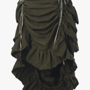 GRACEART Women's Victorian Steampunk Skirt Pirate Costume Burlesque ,Size S