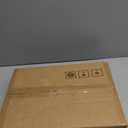 Vantic C Shaped End Table, Small Side Table for Couch and Recliner, Slide Under Sofa Tray Desk with Storage Bag for Living Room and Bedroom, Greige