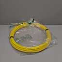 Sewer Camera Replacement Cable,23mm Interface,Durable Yellow Stiff Wire with Meter Counter(164/50M)
