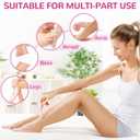 Razors for Women Include 2 Non-Slip Handles and 14 Blade Refills with a Shower Holder, 5 Premium Blades Women's Razors for Shaving with 360 Lubrication Reduces Irritation, Pink