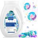 200 Count Laundry Detergent Pods Bulk 4 in 1 Washing Machine Detergent Pods Ultra Concentrated Tackles Tough Odors, Fruity Aroma