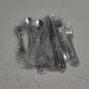 40 Piece Silverware Set for 8, Terlulu Stainless Steel Flatware Set, Mirror Polished Cutlery Set Utensil Set, Tableware Include Forks Spoons Knives for Home Restaurant, Beaded Handle, Dishwasher Safe