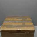 Aquaterior Porcelain Bathroom Vessel Sink 12" Round Vanity Bowl Basin with Pop up Drain Above Counter Countertop RV Black Industrial Modern