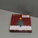 Brightown-Christmas-Tree-Topper, Christmas Star Tree Topper Lighted 3D Hollowed Gold Pentagram Built-in 10 Bulbs Golden Glitter Sparkling Plug in Vintage Indoor Holiday Xmas Decorations Ornaments