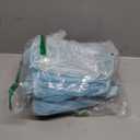 Cusangel Clear Light Blue Backpack For Girls, Heavy Duty Transparent BookBag, 16inch TPU Large Capacity See Through Bag for Sport Events, Travel, Stadiums, Work (Aqua)