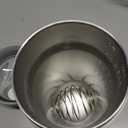 BlenderBottle Strada Shaker Cup Insulated Stainless Steel Water Bottle with Wire Whisk, 24-Ounce, White