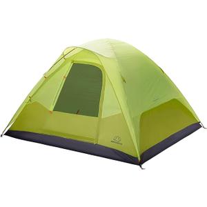 Mountain Summit Gear Campside 6-Person Dome Tent, Camping Tent, Camping Gear for The Outdoors, Tents for Camping & Festivals, 6-Person Capacity, Waterproof Coating & Mesh Exterior