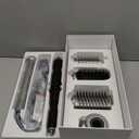 All-in-One Air Styler - Auto Curl, Straighten, Volumize, Dry - 160000 RPM High-Speed for Faster Styling - Reduces Heat Damage & Frizz Hair Styling Irons - Ionic Blow Dryer Brush for All Types (Nickel)