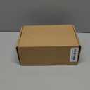 coolnews Crystal Glass Door Knobs Interior with Lock, Modern Round Privacy Door Knob for Bathroom Bedroom, Polished Chrome