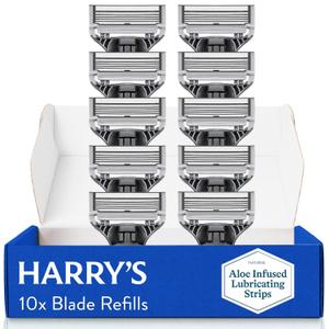 Harry's Razor Blades for Men - 10 Count - Premium Razor Blade Refill Cartridges Harry's Razor Blades for Men - 10 Count - Premium Razor Blade Refill Cartridges