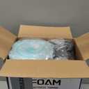 Dual Layer 3 Inch Memory Foam Mattress Topper King Size, 2 Inch Cooling Gel Memory Foam Plus 1 Inch Pillow Top Mattress Pad Cover, with 8-21 Inch Deep Pocket, Grey