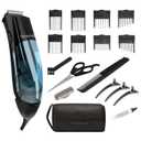 Remington Vacuum Haircut Kit, Vacuum Beard Trimmer, Hair Clippers for Men with Removable Hair Chamber and Dual Motor Power (18 pieces)