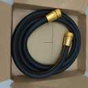 Giraffe Tools Leader Hose 6ft x 5/8", Short Water Hose for Hose Reel Connecting, Lightweight, Flexible with Female Female Fittings