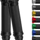 DREAMIZER Motorcycle Handle Grips Rubber Pedal Bike Scooter Handlebar Grips Modified Handlebar Throttle Turn Grip Settle - Black