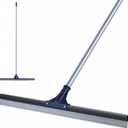 DSV Standard Floor Squeegee for Concrete Floor, 30" Large Squeegee Broom, Heavy Duty Floor Squeegee for Tile with 51.5" Handle for Garage, Deck, Bathroom, Window, Glass
