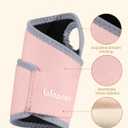 2 Pack Wrist Brace for Women, Adjustable Fits Both Right & Left Hands for Night Support Tendonitis Carpal Tunnel Arthritis Lifting Arthritis Tennis Sprained Typing Sports, Pink