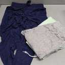 Real Essentials 3 Pack: Women's Lounge Joggers Sweatpants with Pockets Yoga Running Athletic Workout, S