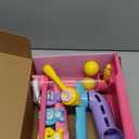 Toddler Musical Toys for 1+ Years Old Girls,Fine Motor Skills Developmental Baby Toy 12-18-24+ Months,Bilingual Toddler Learning Ball Drop Toy,Infant Birthday Gifts Toys for 1 2 Year Old Girl(Pink)