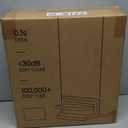 Cesun Small Bathroom Trash Can with Lid Soft Close, Step Pedal, 6 Liter / 1.6 Gallon Stainless Steel Slim Garbage Can for Bedroom, Diaper Waste Basket with Removable Inner Bucket (White)