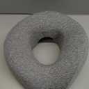 Face Down Pillow Massage Headrest for Bed, Face Down Pillow After Eye Surgery BBL Post Eye Surgery Recovery, Comfortable Support Equipment for Sleeping & Pain Relief Gray