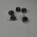 Office Chair Wheels 2" Desk Chair Caster Wheels Smooth Roller Style Quiet for Carpet and Hardwood Floors Universal Fit 11x22 mm Set of 5 Black