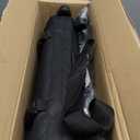 HIGH POINT SPORTS Foldable Stadium Seat Portable Folding Stadium Chairs Padded Bleacher Seat Cushion Bleacher Chair with Armrest and Cup Holder (Black-grey2)