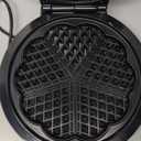 Mueller Heart 5 Waffle Maker, Waffle Iron, Adjustable Browning Control & Nonstick, Cool Touch Handle, Easy to Clean, Small Kitchen Appliances