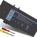 4GVMP Laptop Battery for Dell Latitude 5400 5500 5410 5510 E5400 E5500 Inspiron 7590 7591 7791 2-in-1 Precision 3540 3550 Series P84F P84F001 P42E P42E001 P98G001 P80F001 RF7WM C5GV2 H82T6 7.6V 68Wh