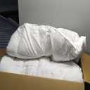 COONP King Mattress Topper, Extra Thick Pillowtop, Cooling Plush Mattress Pad Cover Cotton Top Bed Topper Protector with 8-21 Inch Deep Pocket (White)