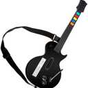 DOYO Wii Guitar Hero for Wii Controller Wireless, Guitar Hero Controller Compatible with Guitar Hero Wii and Rock Band 2 Games with Strap