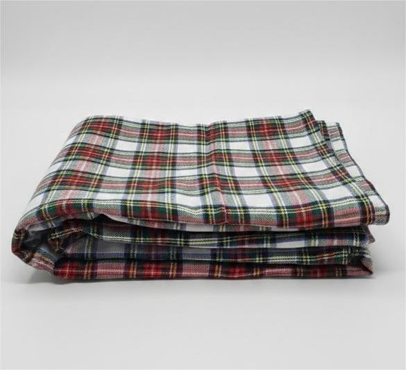 Red and Green Plaid Scarf