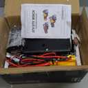 RUGCEL WINCH 2000lb, for ATV, with Steel Cable, ATV Winch with Wired Manual Remote Control Switch, with Mounting Plate, with Roller Fairlead&Hook