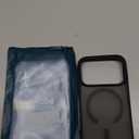 CACOE Magnetic Case for iPhone 17 Pro 6.3 inch-Compatible with MagSafe & Magnetic Car Phone Mount,Anti-Fingerprint TPU Thin Phone Cases Cover Protective Shockproof (Matte Black)